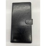 Samsung Galaxy S24 Flip Black Book Case Cover - S24, S24 Plus, S24 Ultra